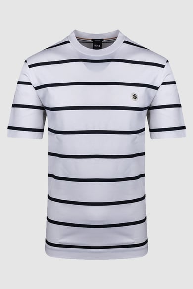 ΜΠΛΟΥΖΑ T-SHIRT BOSS - 102 ΛΕΥΚΟ